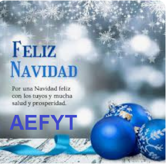 AEFYT les desea FELIZ NAVIDAD